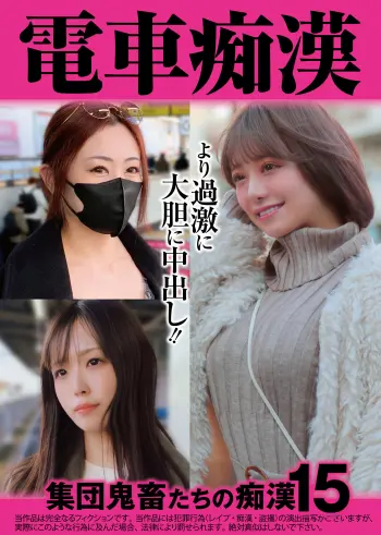 電車痴● 集団鬼畜たちの痴●15
