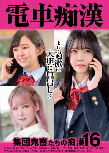 電車痴● 集団鬼畜たちの痴●16